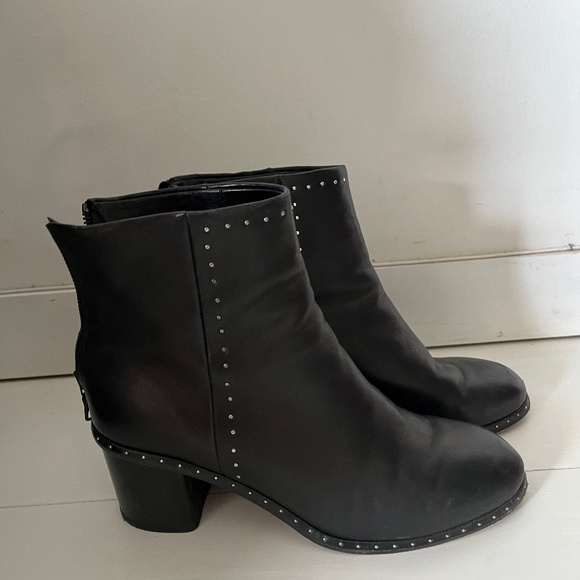 Rag & Bone Studded Leather Ankle Boot - Picture 1 of 5